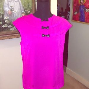 Milly Fuchsia “like silk top”